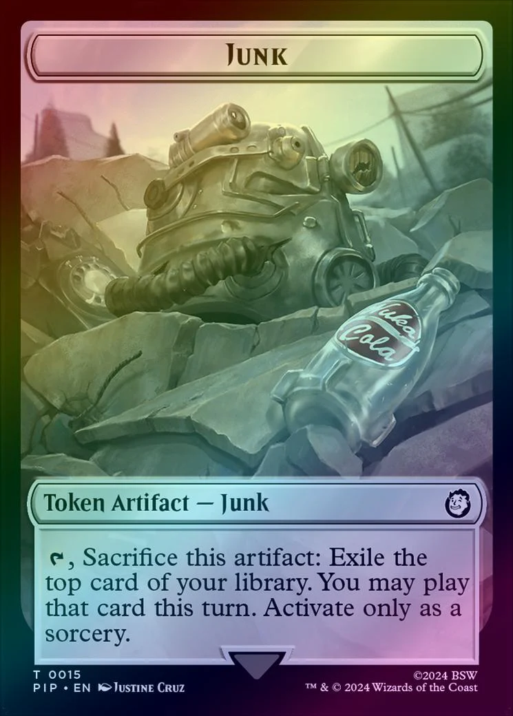 Settlement // Junk Token (Foil) (TPIP) - Image 2