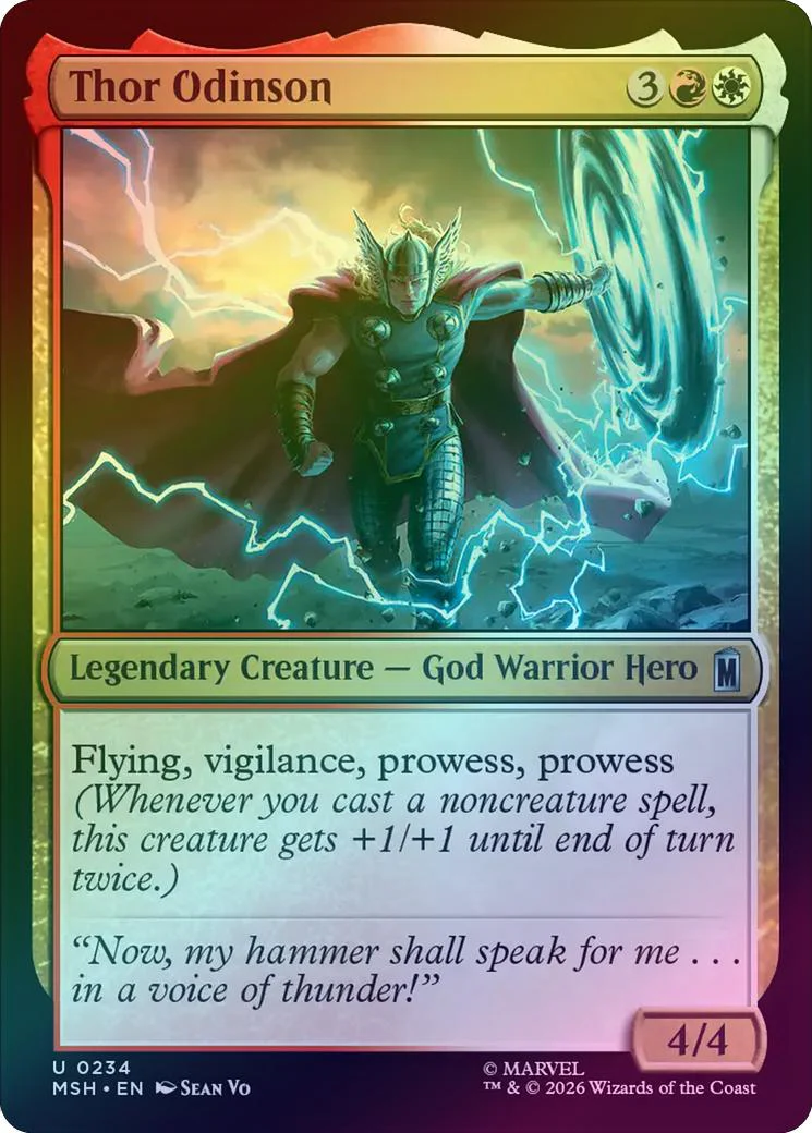 Thor Odinson (Foil) (MSH)