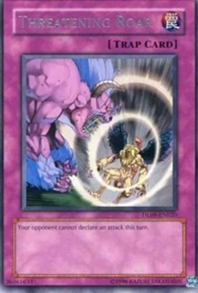 Threatening Roar (Silver) - DL09-EN020 - Rare