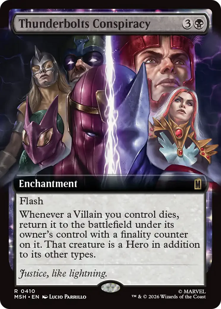 Thunderbolts Conspiracy - Extended Art (MSH)