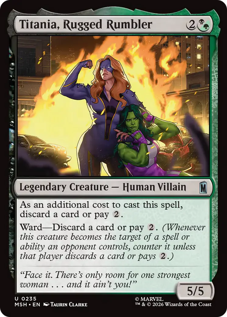 Titania, Rugged Rumbler (MSH)