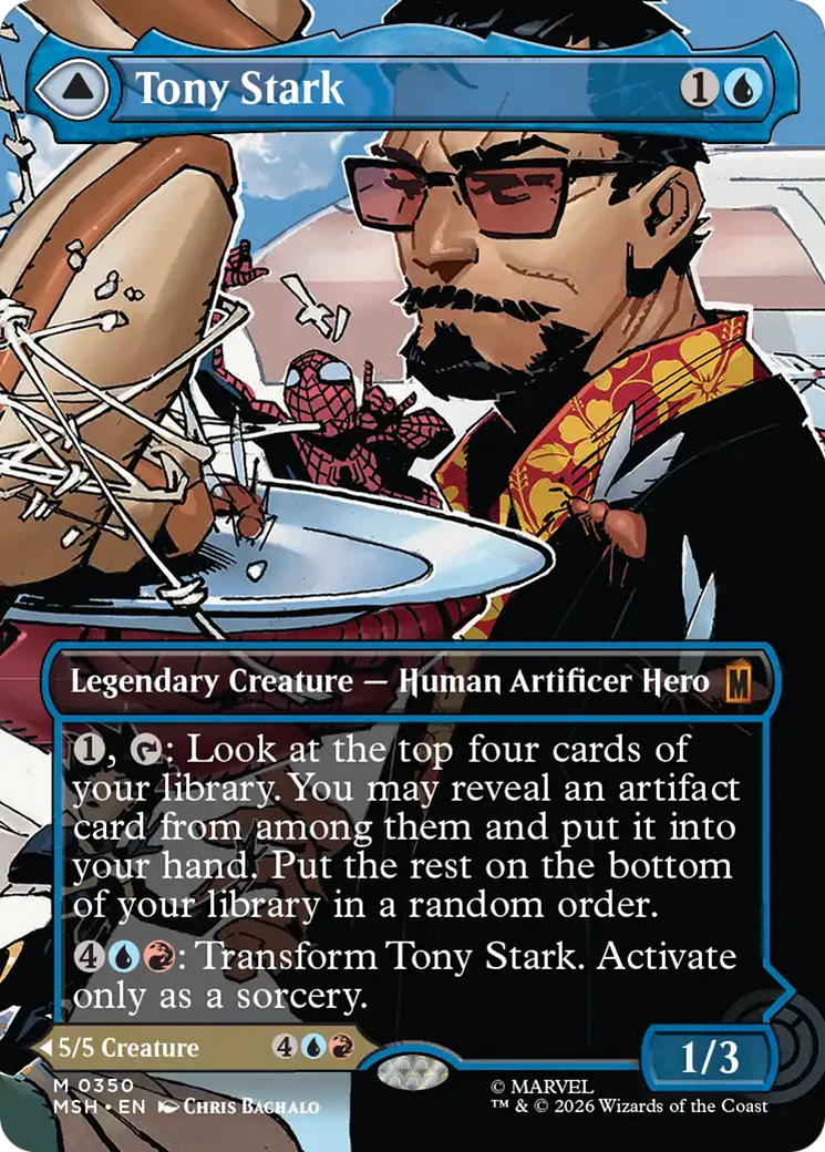 Tony Stark // The Invincible Iron Man - Borderless Scene (MSH)