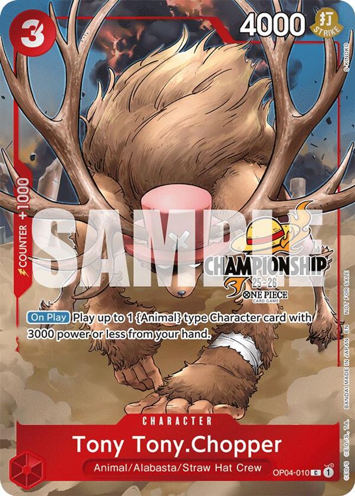Tony Tony.Chopper (CS 25-26 Celebration Pack) - OP04-010 - Common