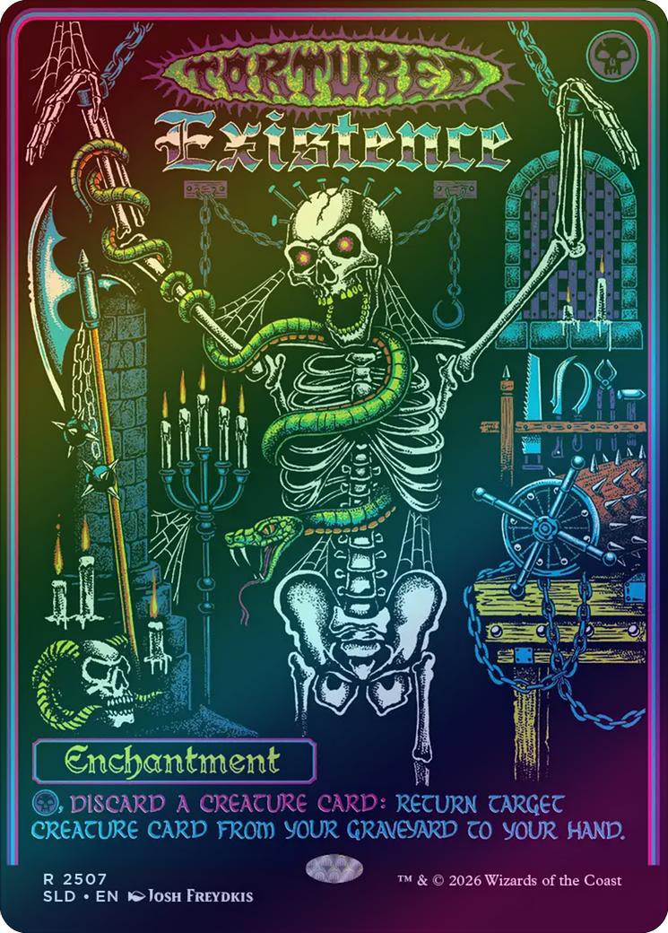 Tortured Existence - D&D: Black Lights & Dark Dungeons (Foil) (SLD)
