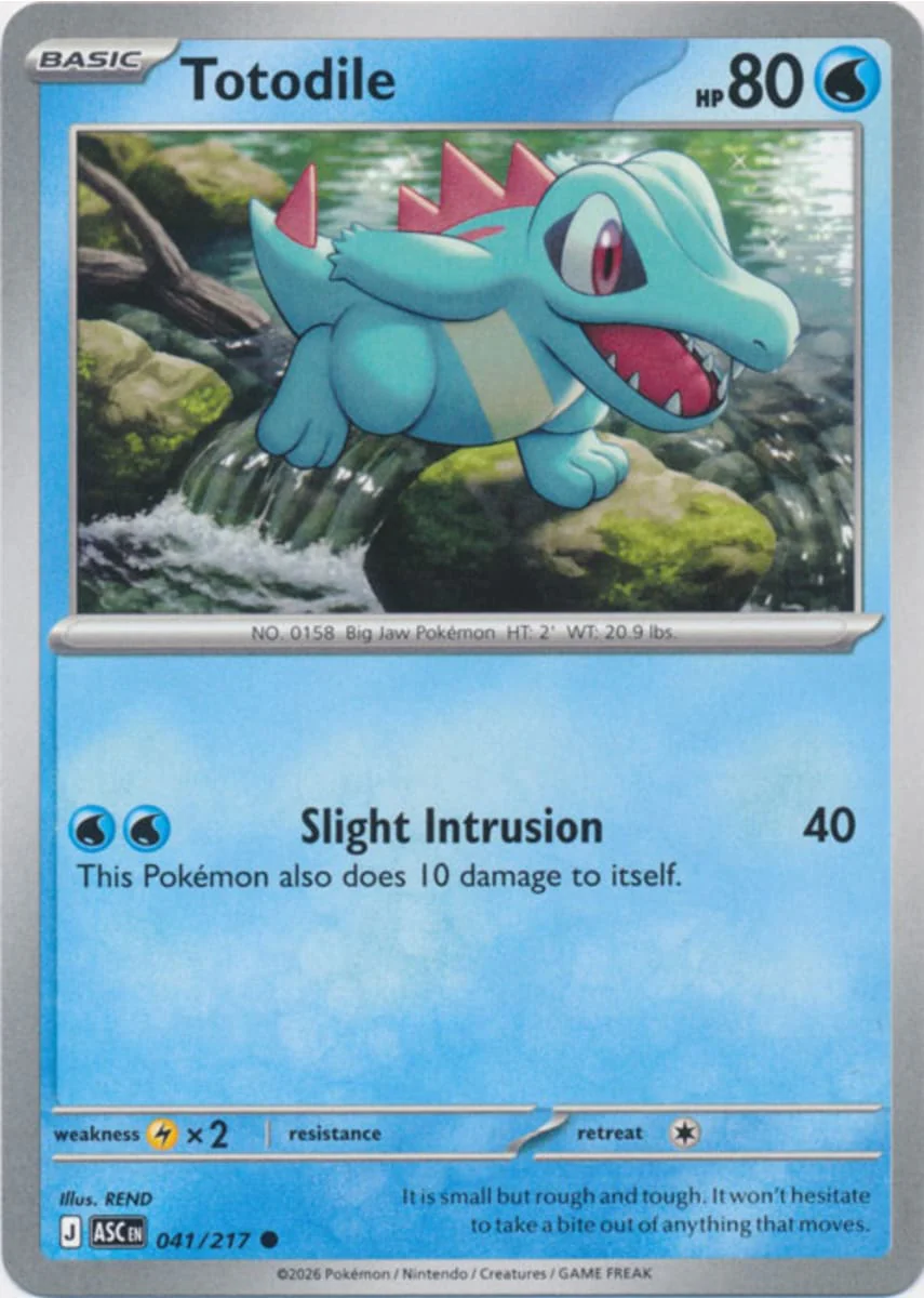 Totodile - 041/217 - Common