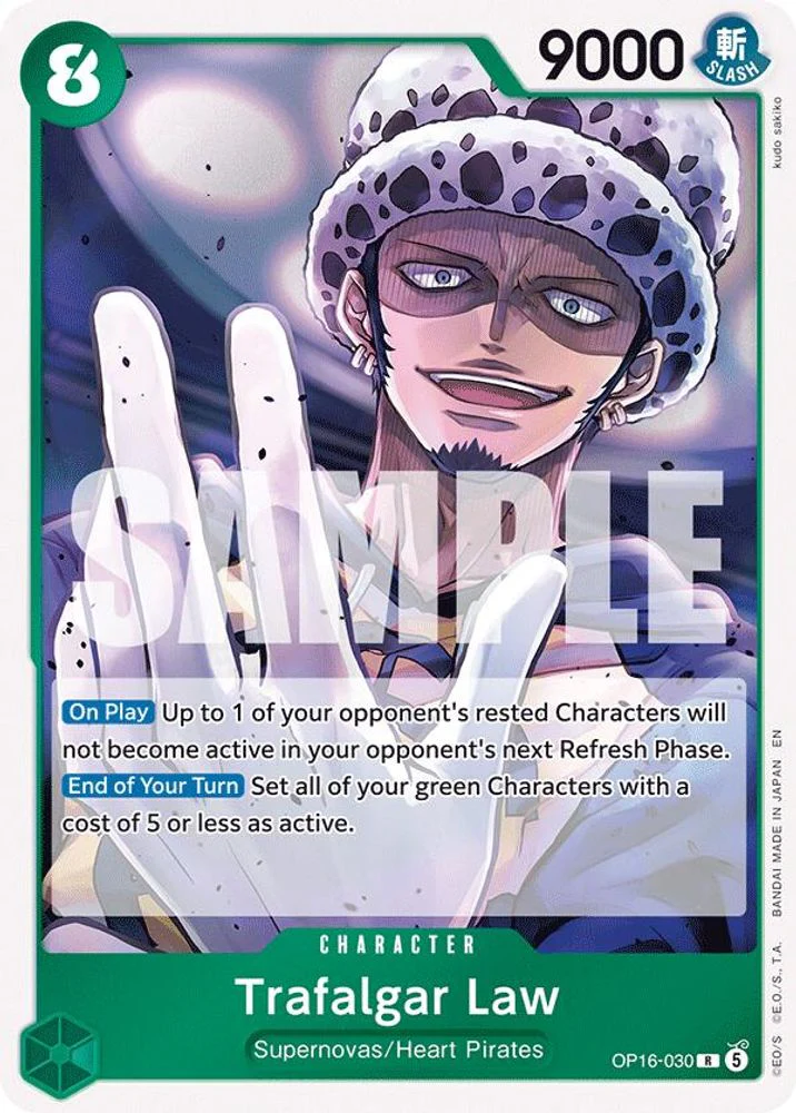 Trafalgar Law (030) - OP16-030 - Rare