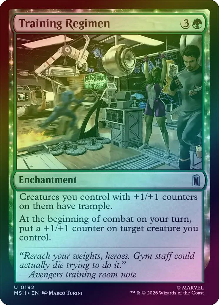 Training Regimen (Foil) (MSH)
