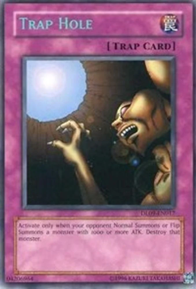 Trap Hole (Blue) - DL09-EN017 - Rare