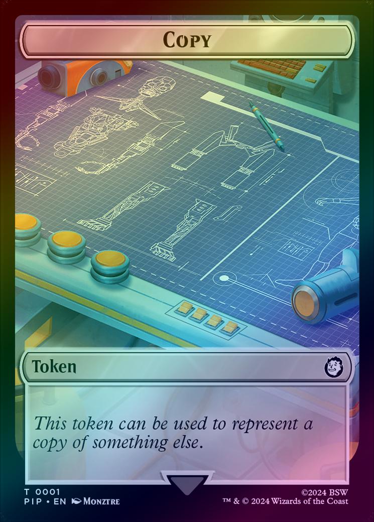 Treasure (019) // Wasteland Survival Guide Token (Foil) (TPIP) - Image 2