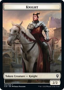 Treasure // Knight Token (TCLB) - Image 2