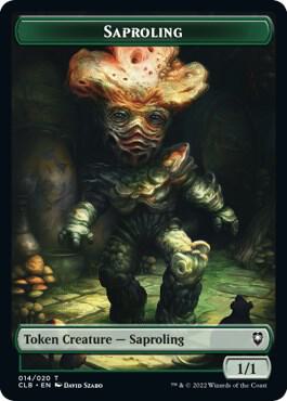 Treasure // Saproling Token (TCLB) - Image 2