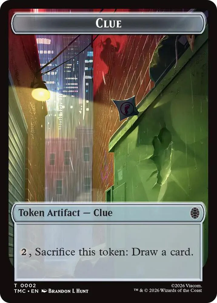 Treasure // Clue Token (Foil) (TTMC) - Image 2