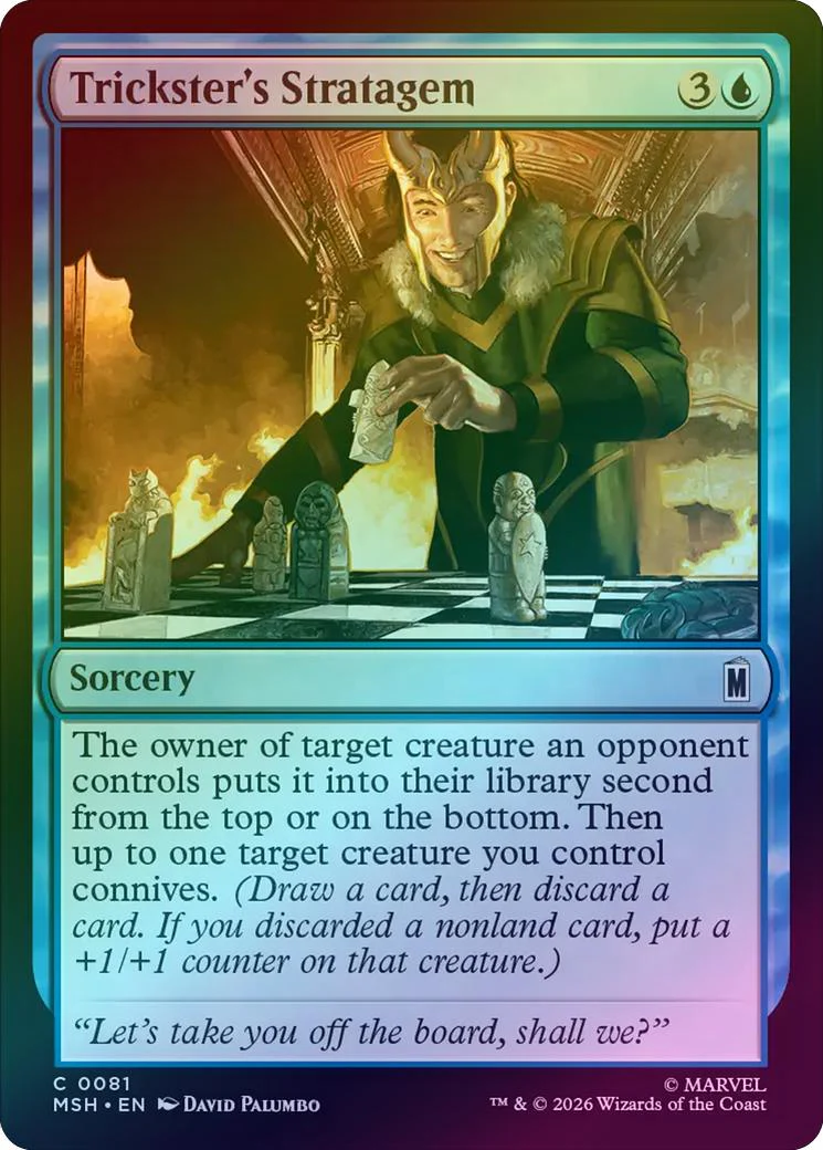 Trickster's Stratagem (Foil) (MSH)