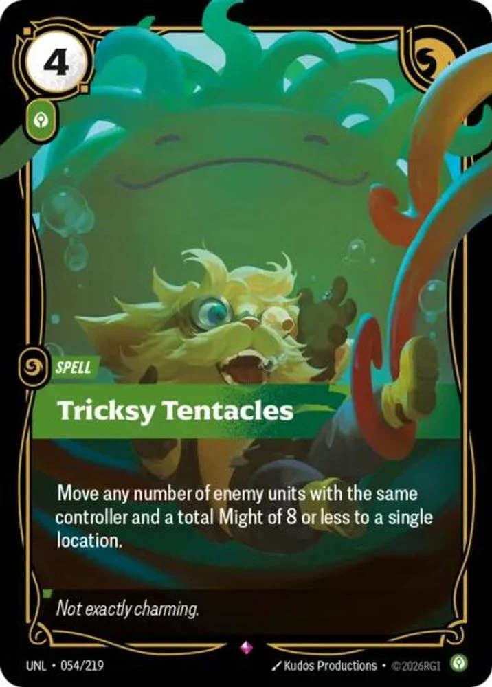 Tricksy Tentacles - 054/219 - Rare