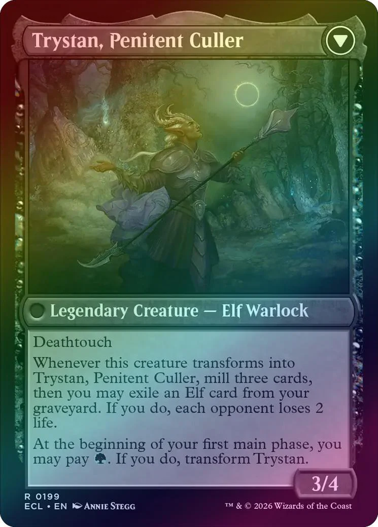 Trystan, Callous Cultivator // Trystan, Penitent Culler (Foil) (ECL) - Image 2