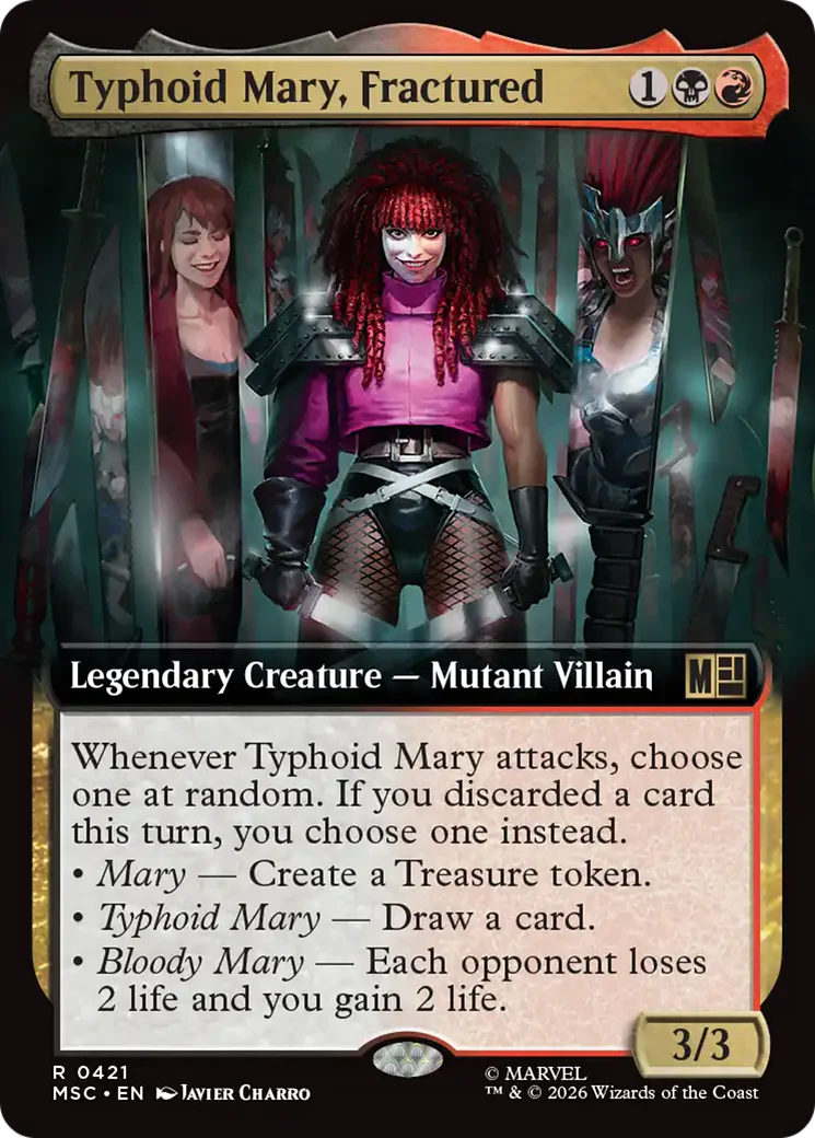 Typhoid Mary, Fractured - Extended Art (MSC)