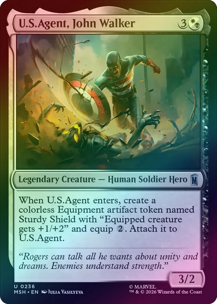 U.S.Agent, John Walker (Foil) (MSH)