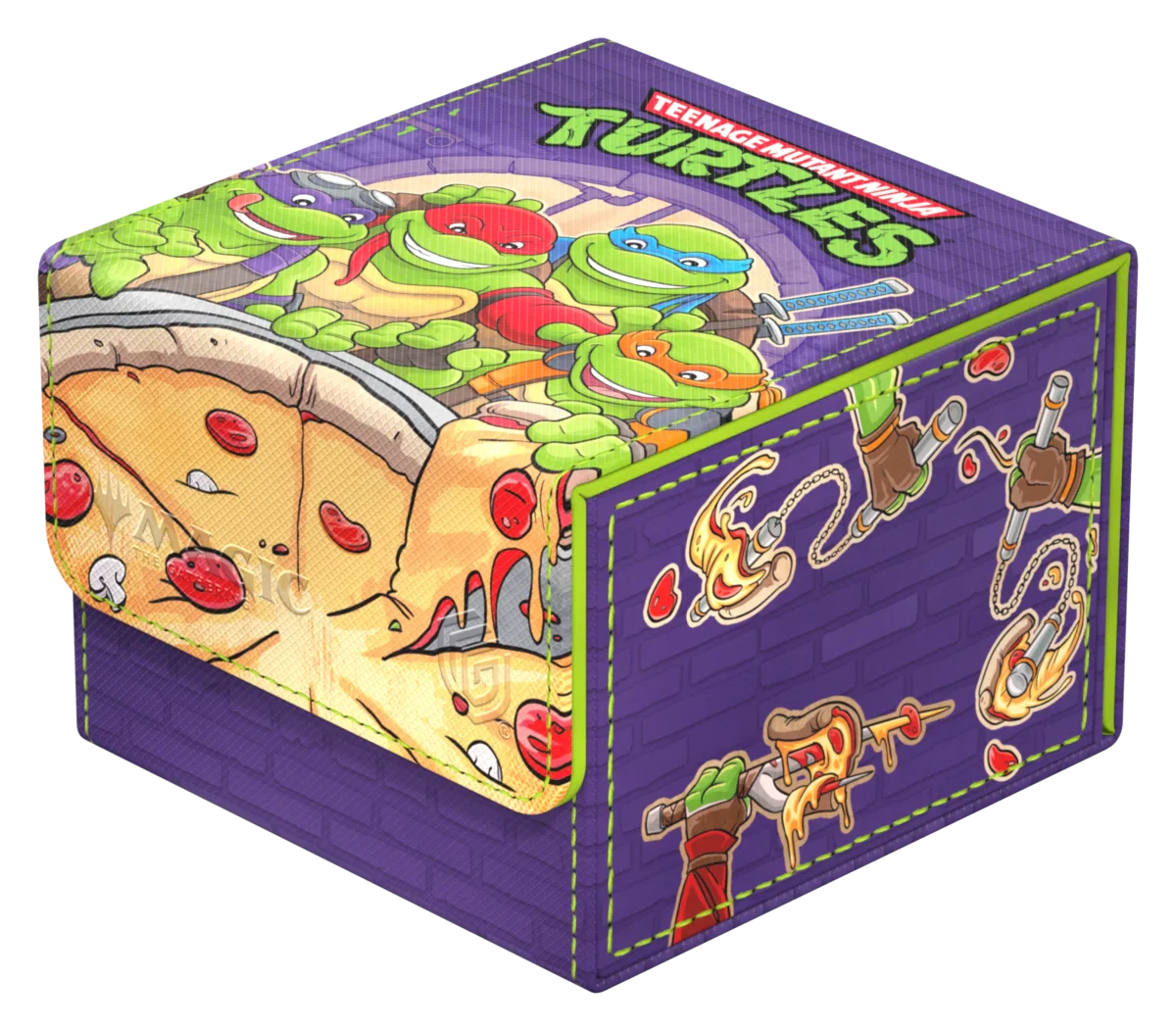 Ultimate Guard - Sidewinder 133+ Xenoskin - MTG: Teenage Mutant Ninja Turtles - Pizza Box