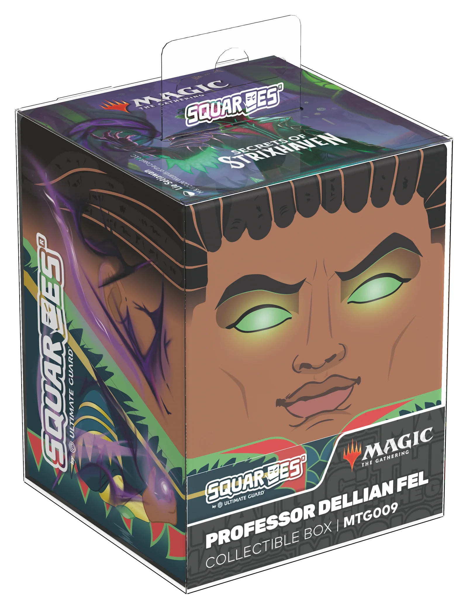 Ultimate Guard - Squaroes 100ct Deck Box - MTG: Secrets of Strixhaven - Professor Dellian Fel