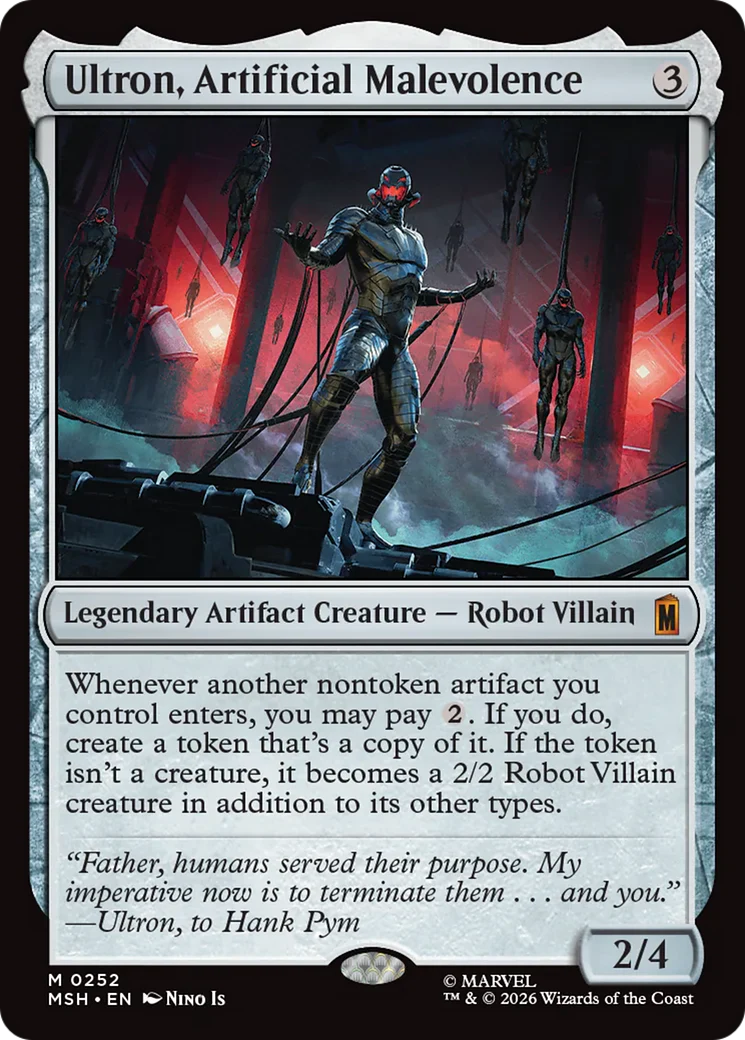 Ultron, Artificial Malevolence (MSH)