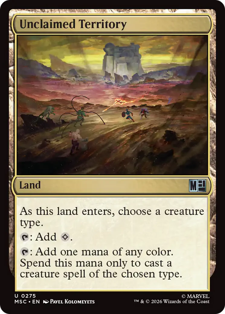 Unclaimed Territory (MSC)