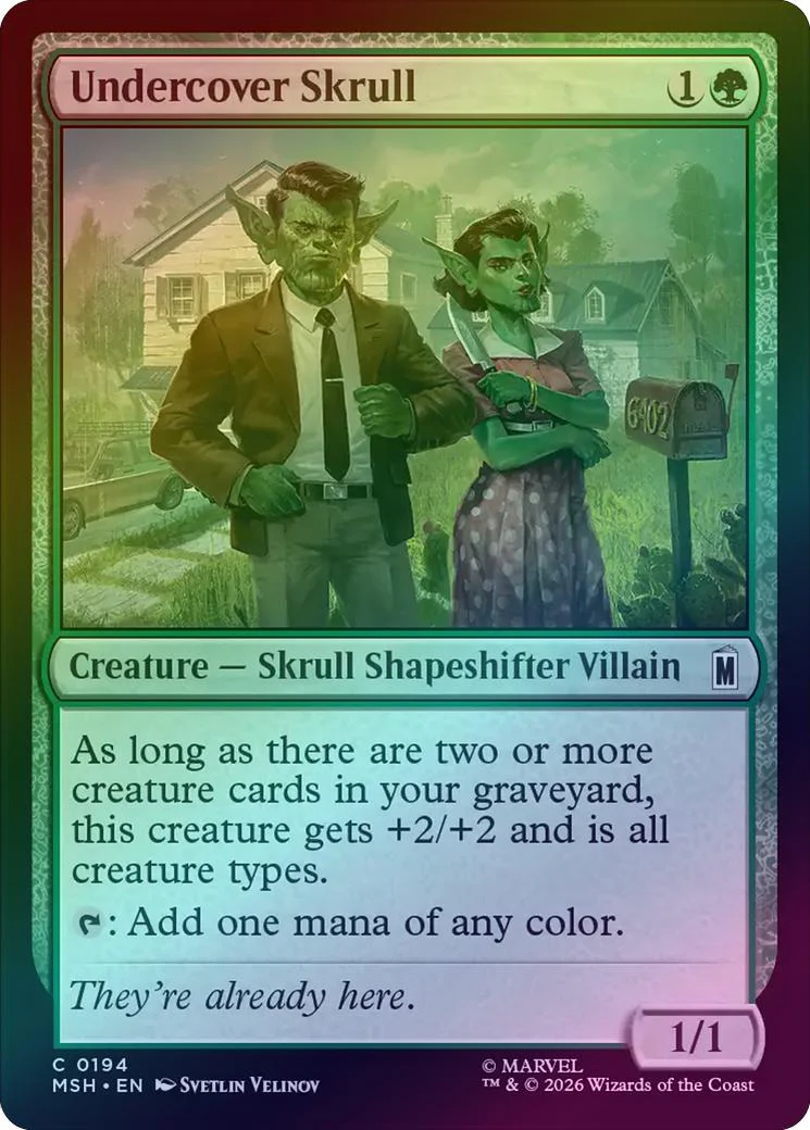 Undercover Skrull (Foil) (MSH)