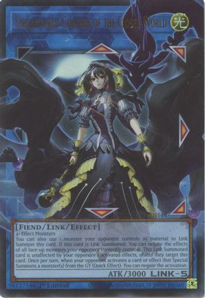 Underworld Goddess of the Closed World - BLGG-EN144 - Ultra Rare (Extended Art) - 1st Edition