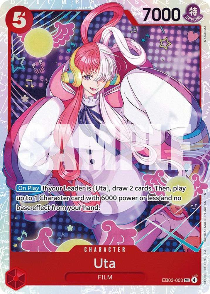 Uta (003) - EB03-003 - Super Rare