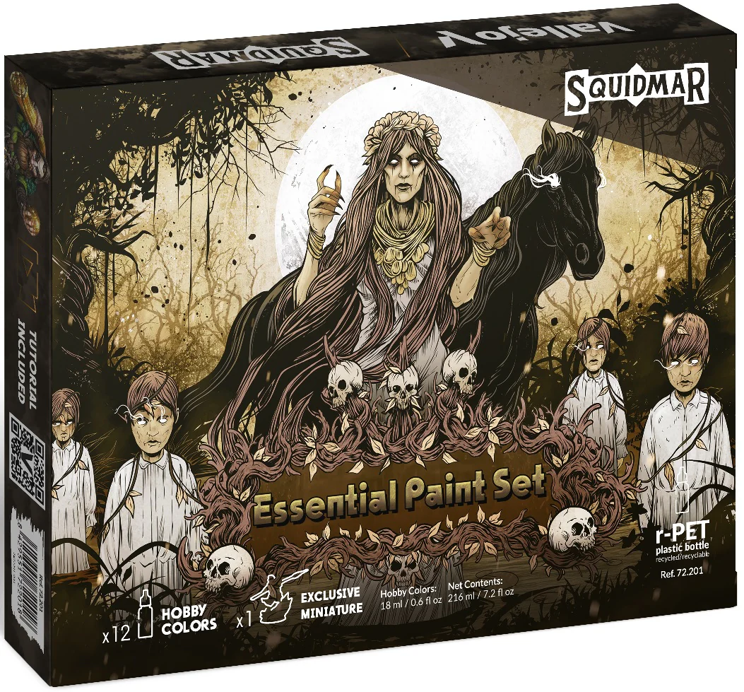 Vallejo - Squidmar Miniatures: Essential Paint Set [72.201]