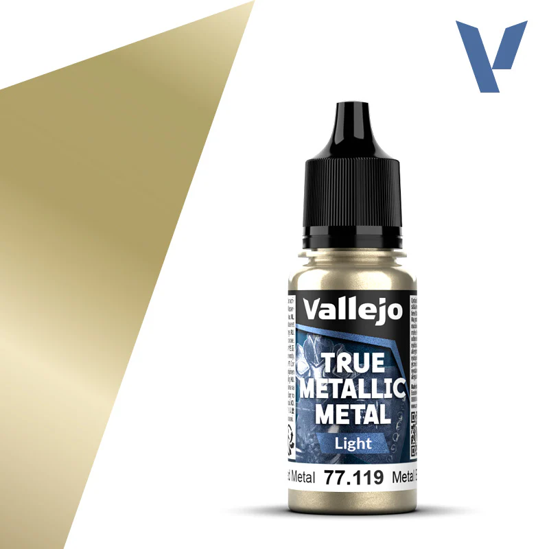 Vallejo - True Metallic Metal - Light: Aged Metal [77.119] (18ml)