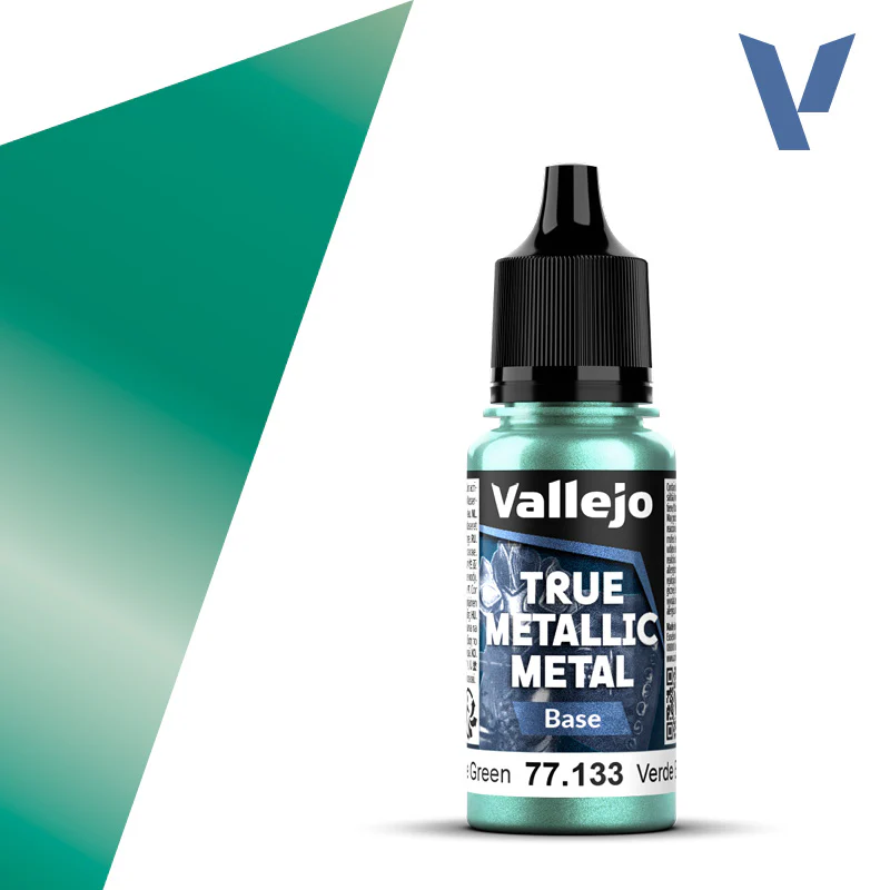 Vallejo - True Metallic Metal - Base: Beetle Green [77.133] (18ml)