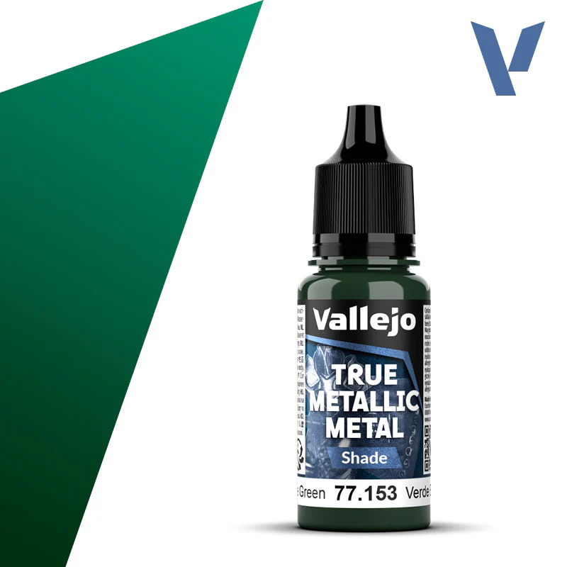 Vallejo - True Metallic Metal - Shade: Beetle Green [77.153] (18ml)