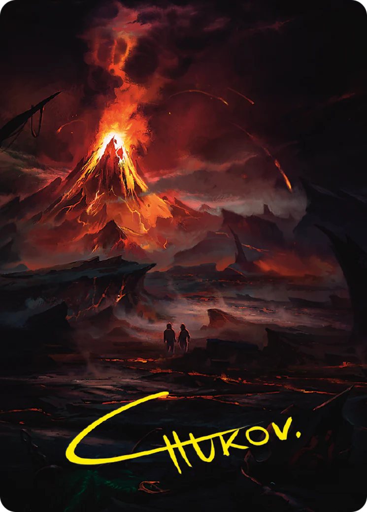 Valley of Gorgoroth - Art Series (Gold-Stamped Signature) (ALTR)