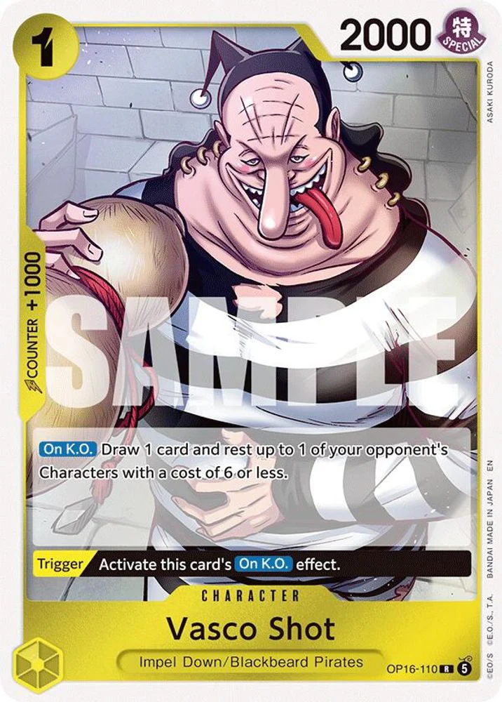 Vasco Shot - OP16-110 - Rare
