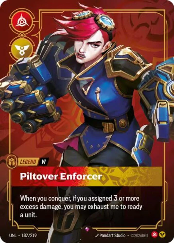 Vi - Piltover Enforcer - 187/219 - Rare