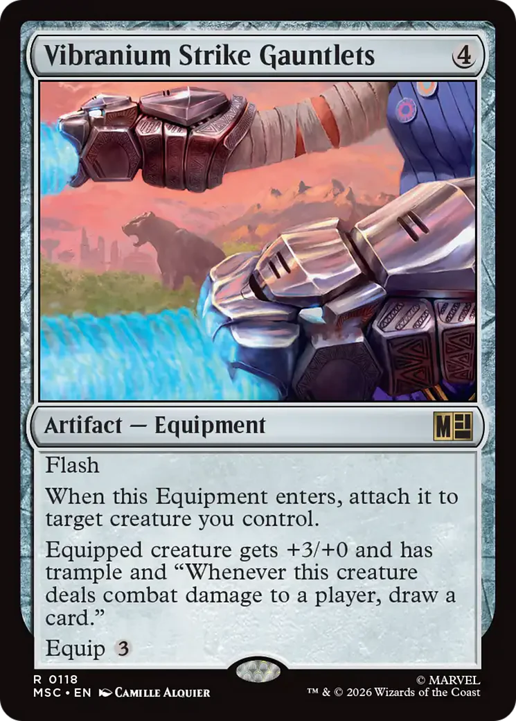 Vibranium Strike Gauntlets (MSC)