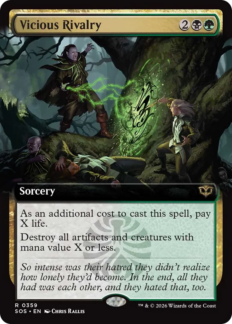 Vicious Rivalry - Extended Art (SOS)