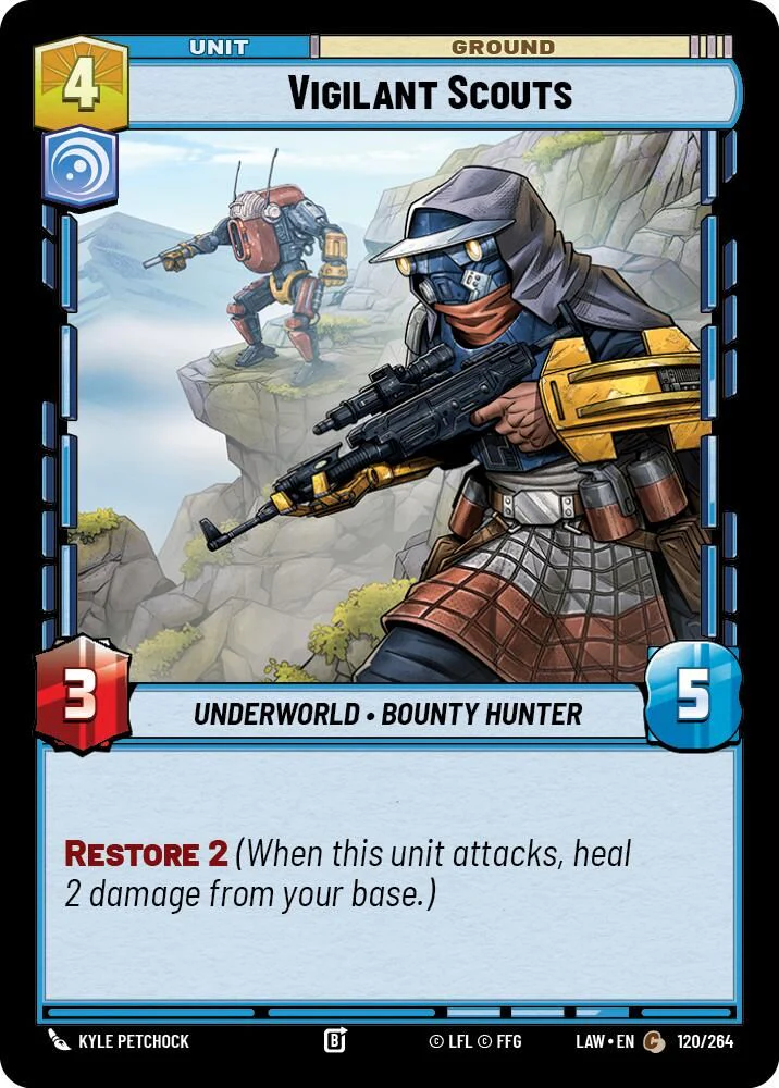 Vigilant Scouts - 120/264 - Common