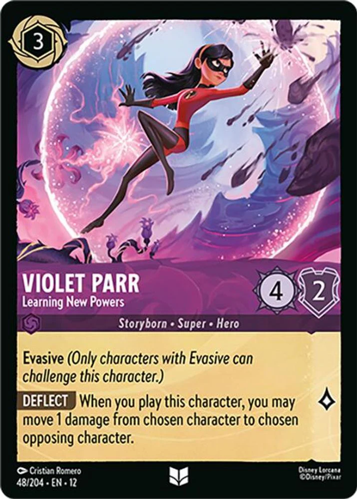 Violet Parr (Learning New Powers) - 48/204 - Uncommon