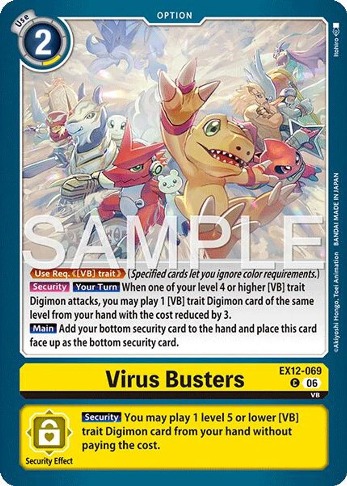 Virus Busters - EX12-069 - Common