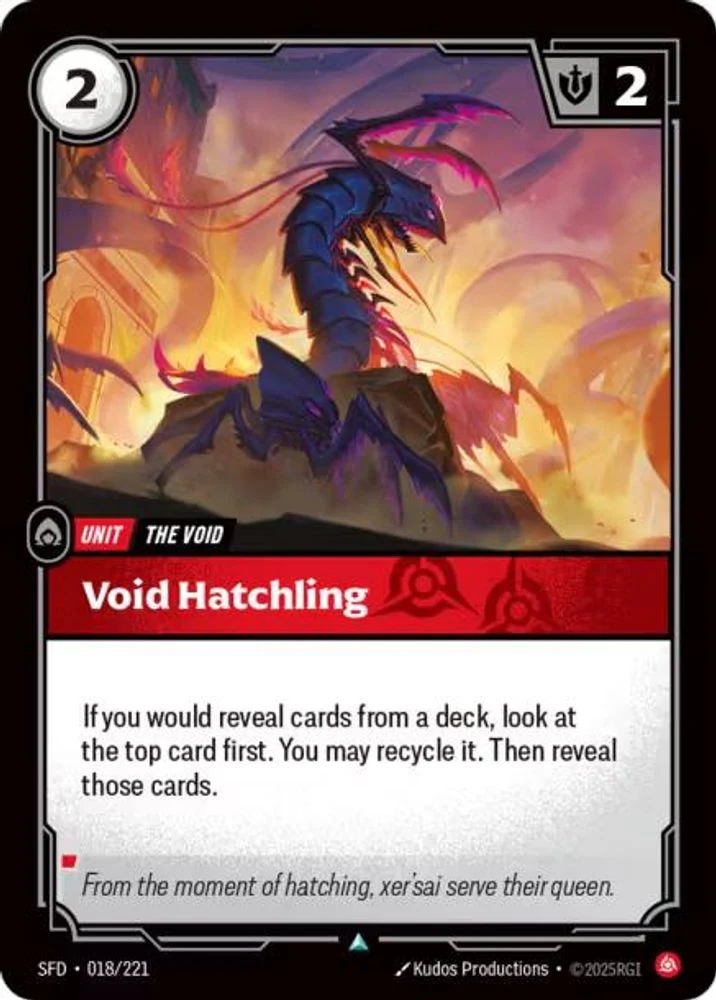 Void Hatchling - 018/221 - Uncommon