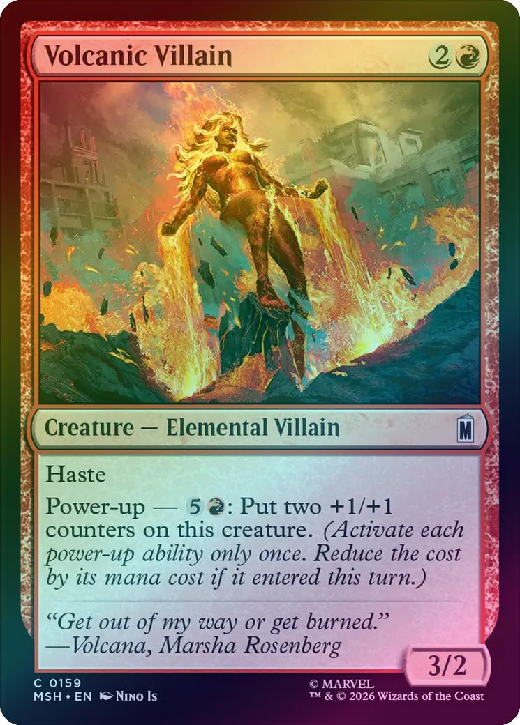 Volcanic Villain (Foil) (MSH)