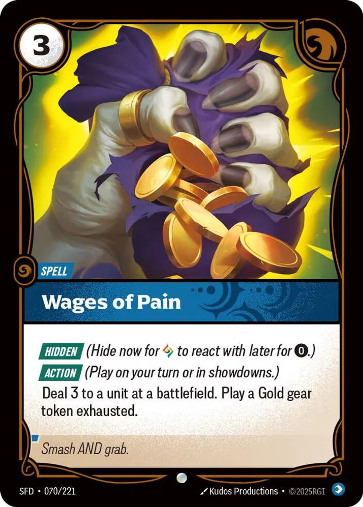 Wages of Pain - 070/221 - Common