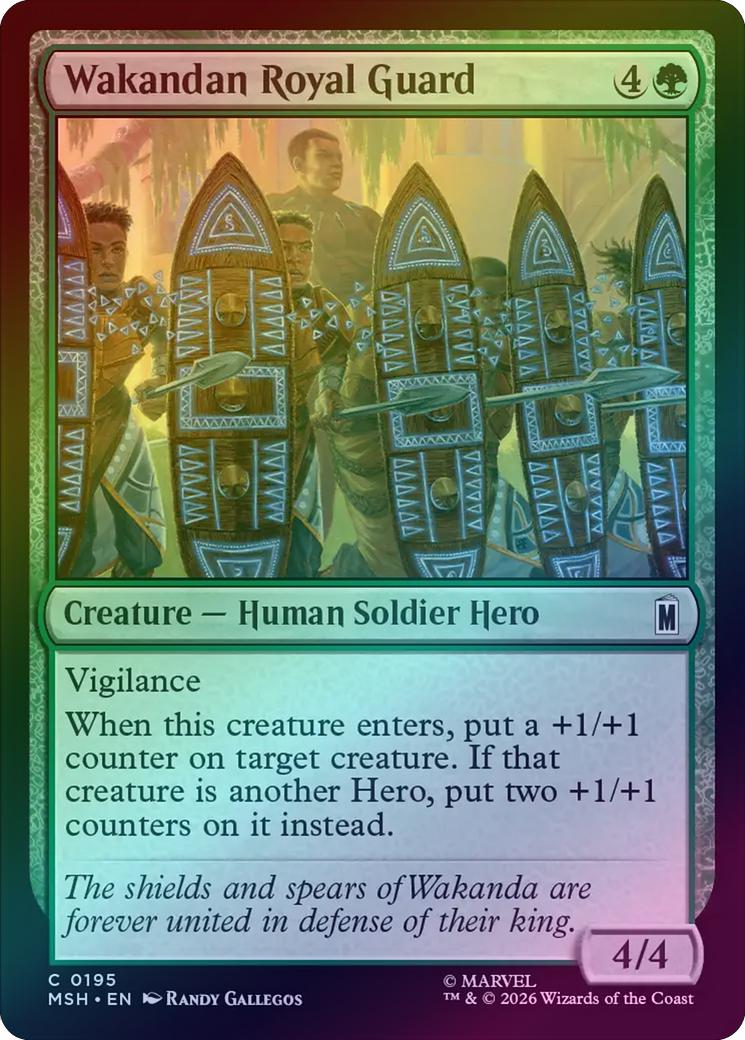 Wakandan Royal Guard (Foil) (MSH)