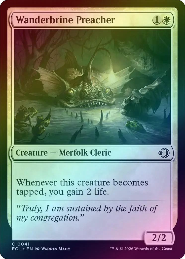 Wanderbrine Preacher (Foil) (ECL)