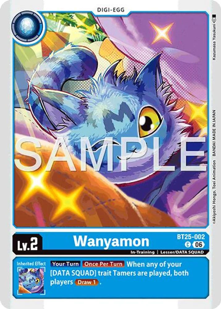 Wanyamon - BT25-002 - Common