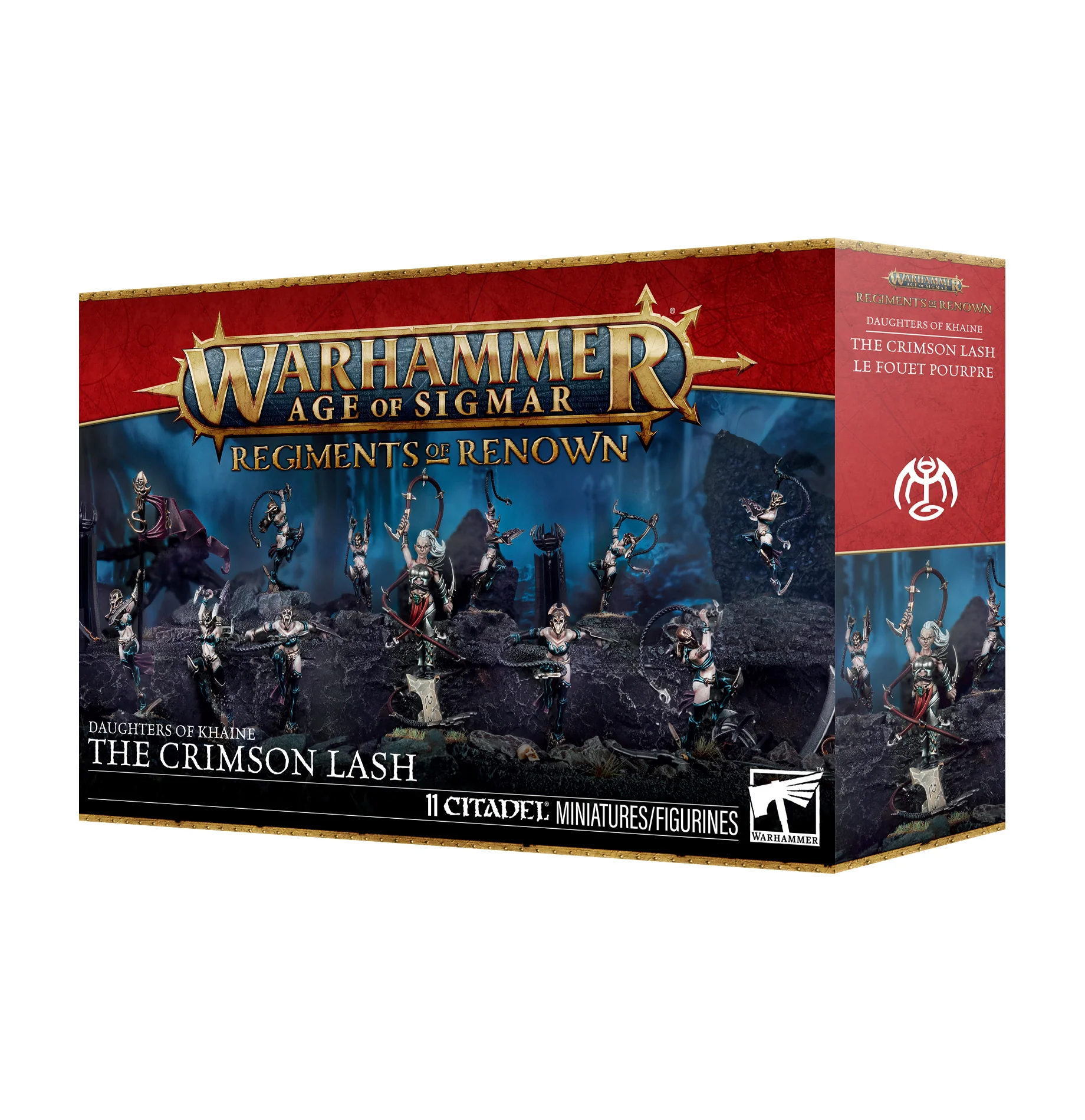 Warhammer: Age of Sigmar - Daughters of Khaine - Regiments of Renown: The Crimson Lash [99120212044]