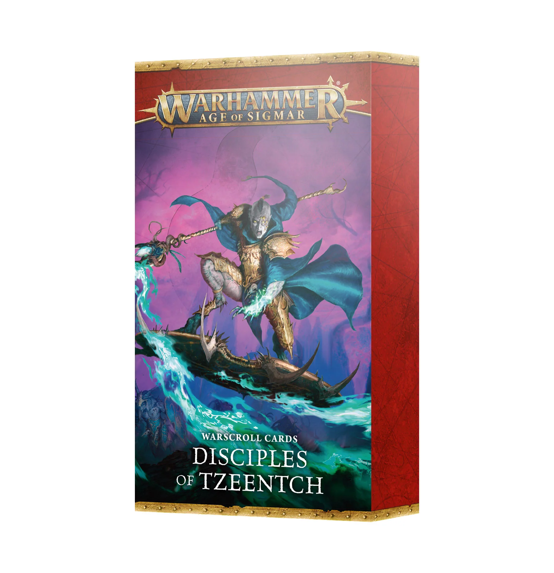 Warhammer: Age of Sigmar - Disciples of Tzeentch - Warscroll Cards - 4th Edition [60050201014]