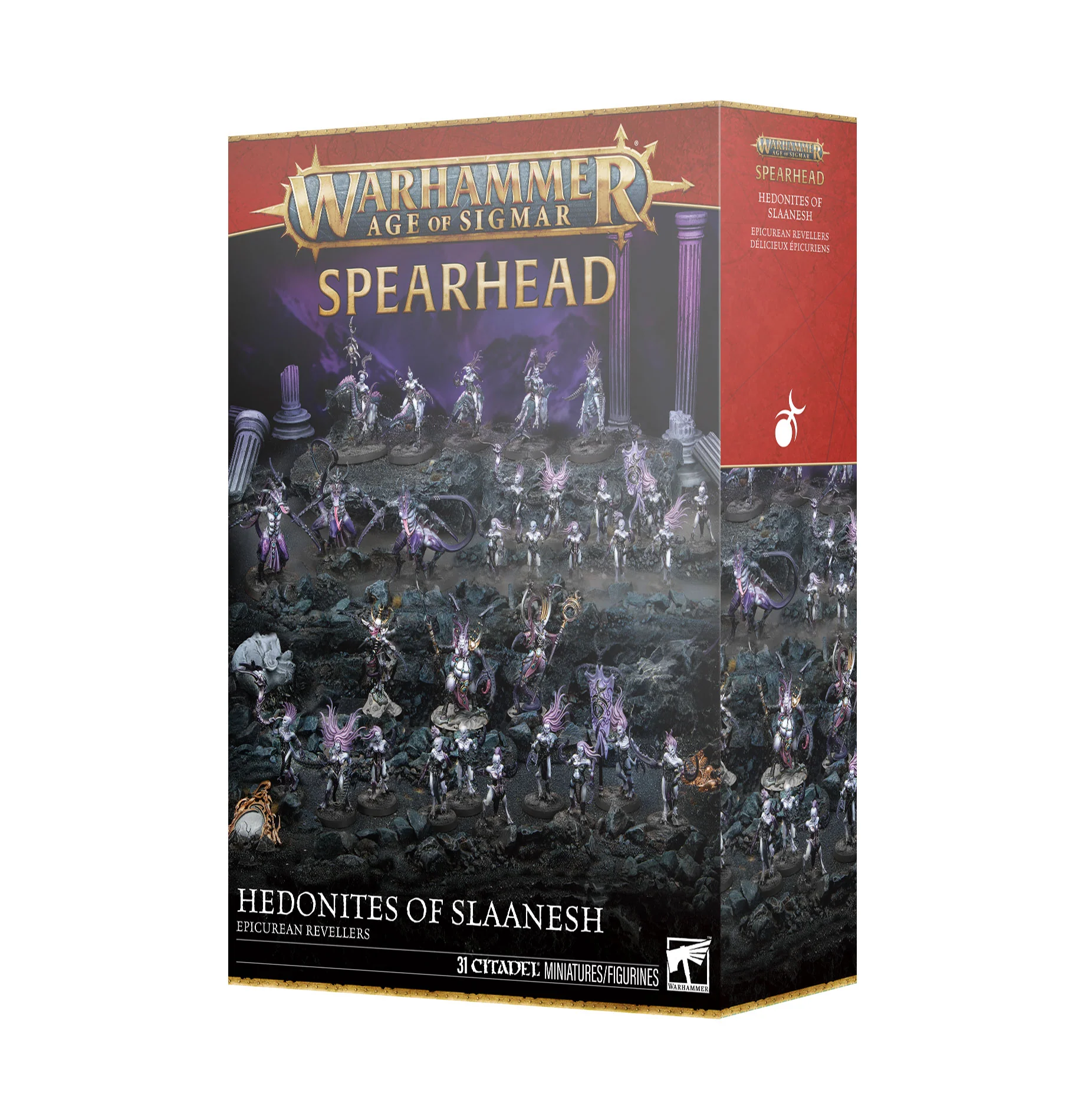 Warhammer: Age of Sigmar - Hedonites of Slaanesh - Spearhead: Epicurean Revellers [99120201255]
