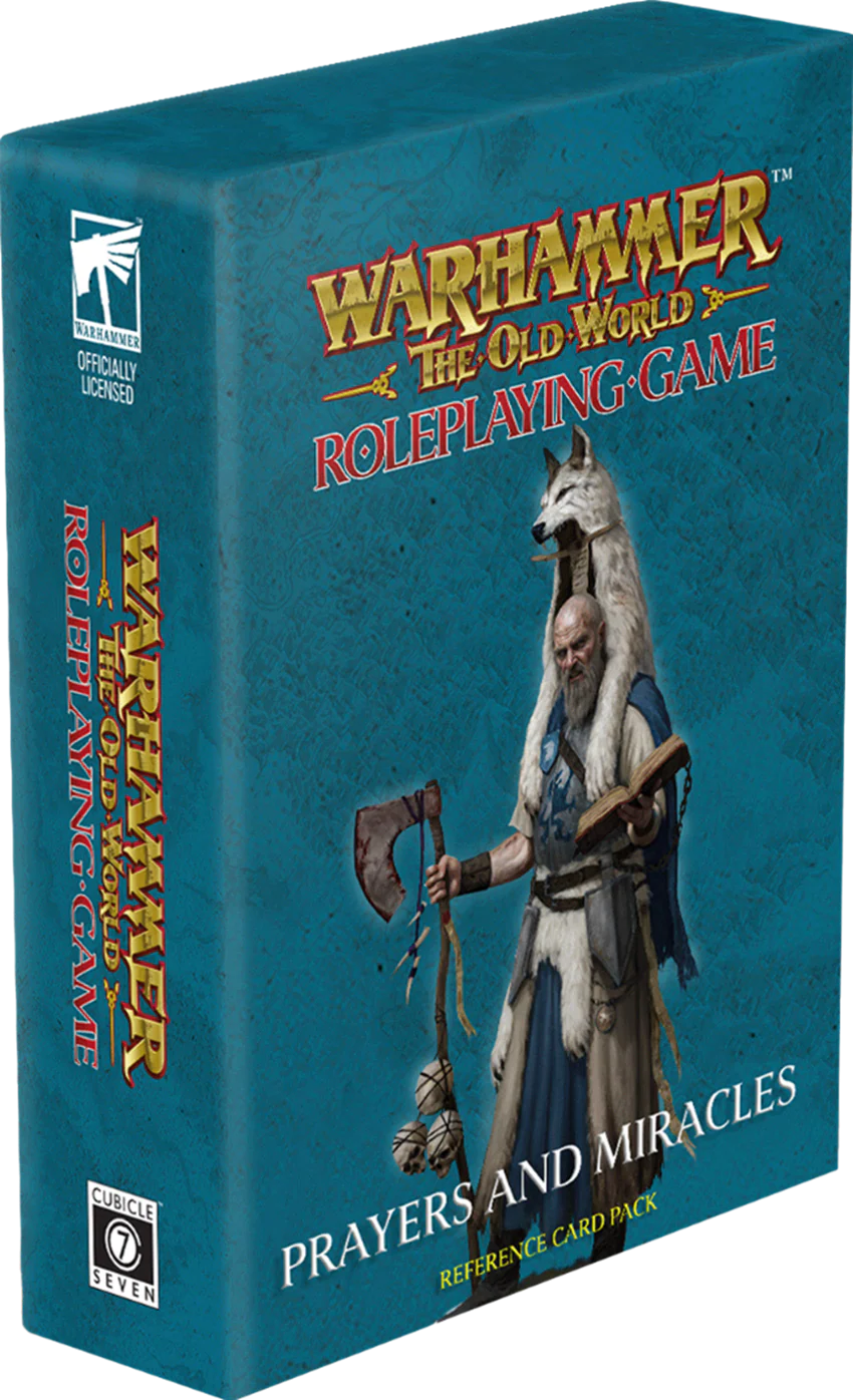 Warhammer: the Old World Roleplaying Game - Prayers and Miracles Deck
